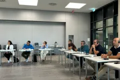 Fotografía de participantes del evento