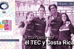 A competir por el TEC y Costa Rica