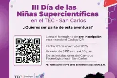 Afiche del evento con la misma información