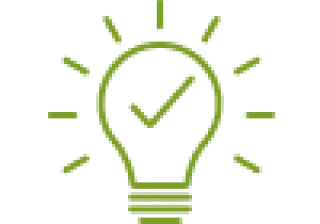 icono de un bombillo