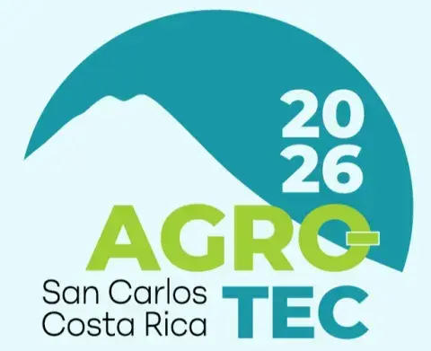 Logo del Evento con una silueta del volcán Arenal, haciendo referencia a la zona donde será el congreso