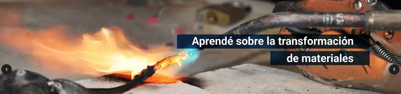 aprendé sobre la transformación de materiales