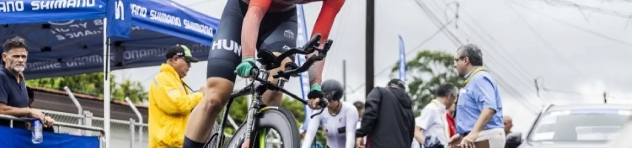 Fotografía de ciclista