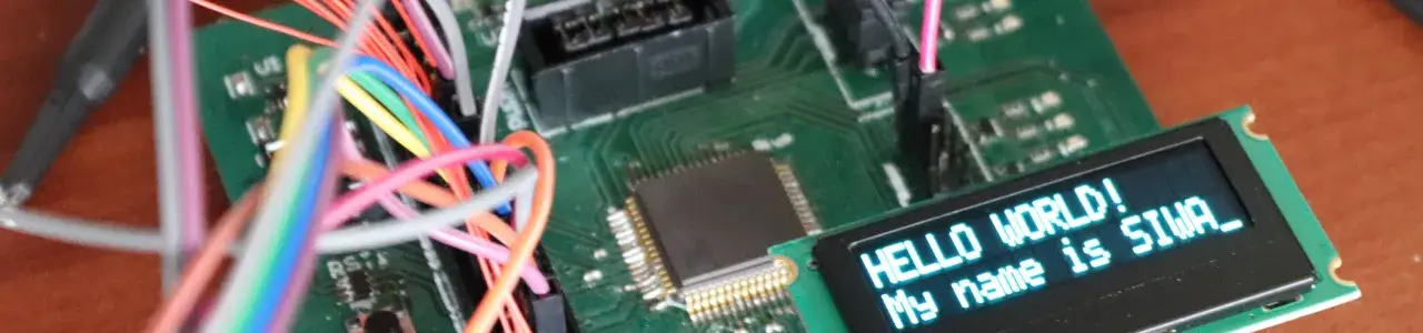 Tarjeta de pruebas de Siwa, primer semiconductor desarrollado en Costa Rica