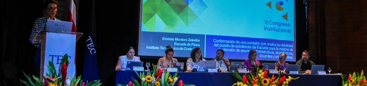 Imagen del escenario en el Centro de las Artes