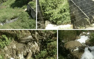 El estudio reveló que todas las comunidades, atendidas por las ASADAs,  vertían sus aguas grises a los ríos sin haberlas tratado. (Foto cortesía de los investigadores: Silvia Soto, Lilliana Gaviria, y Macario Pino).