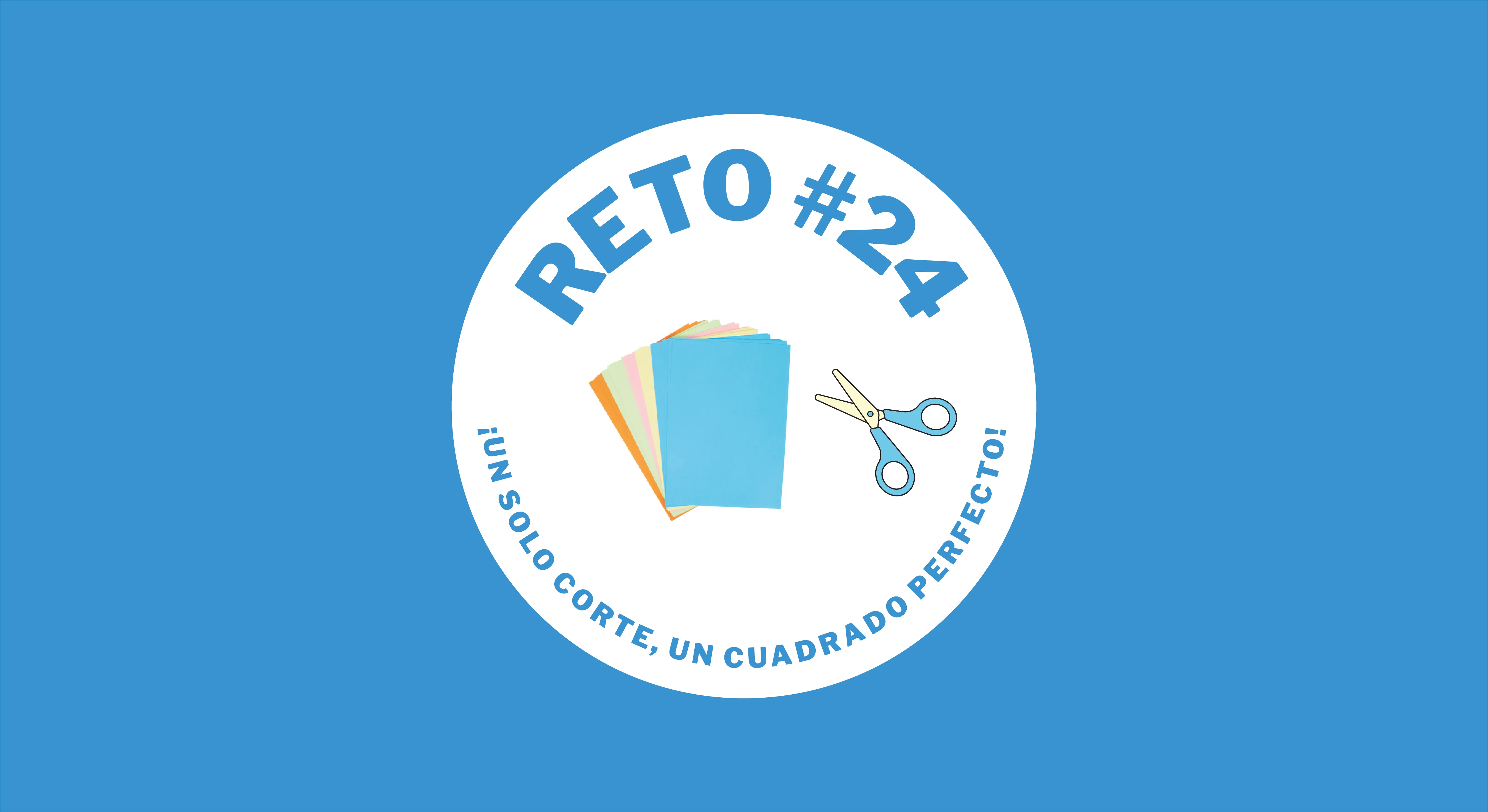 reto #24: ¡un solo corte, un cuadrado perfecto!