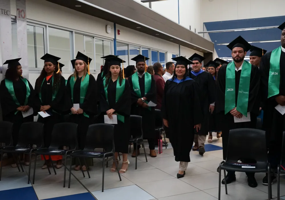 Auditorio de la graduación TEC Limón
