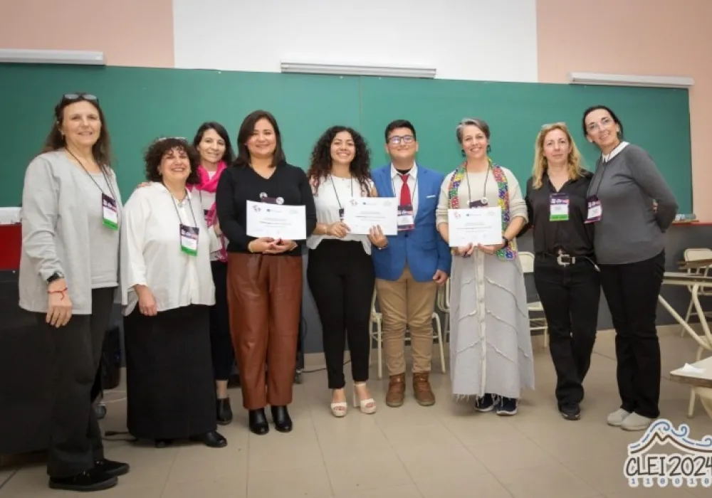 Fotografía de participantes del evento