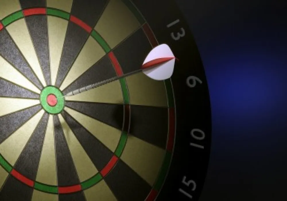 Dart board
