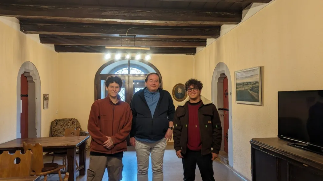 Fotografía de estudiantes que participaron en el intercambio
