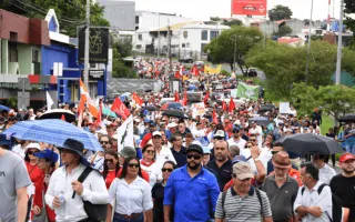 Fotografía de la marcha