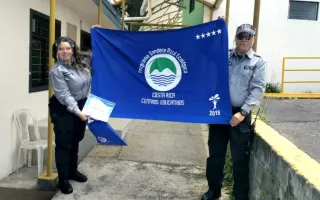 Bandera azul