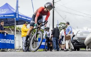Fotografía de ciclista