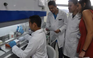 Los participantes del curso
