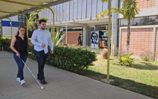 Fotografía de personas con discapacidad visual