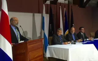 El presidente entrante del CONARE