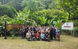 Fotografía de participantes de la actividad