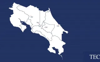 Mapas sedes TEC