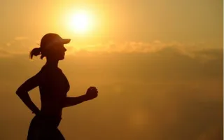 Mujer corriendo