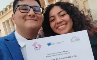 Fotografía de participantes del evento