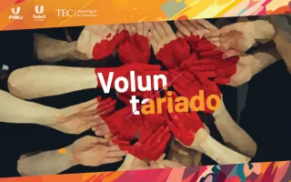 Banner con título "Voluntariado"