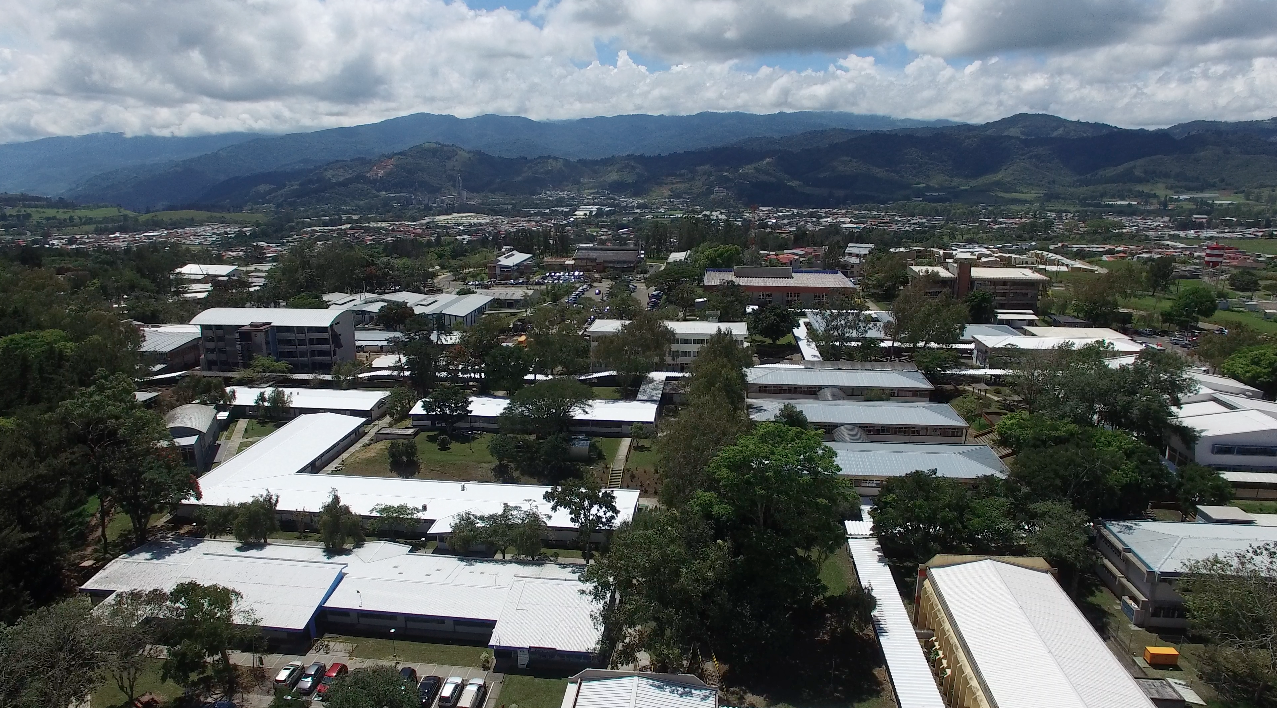 Imagen aérea del TEC