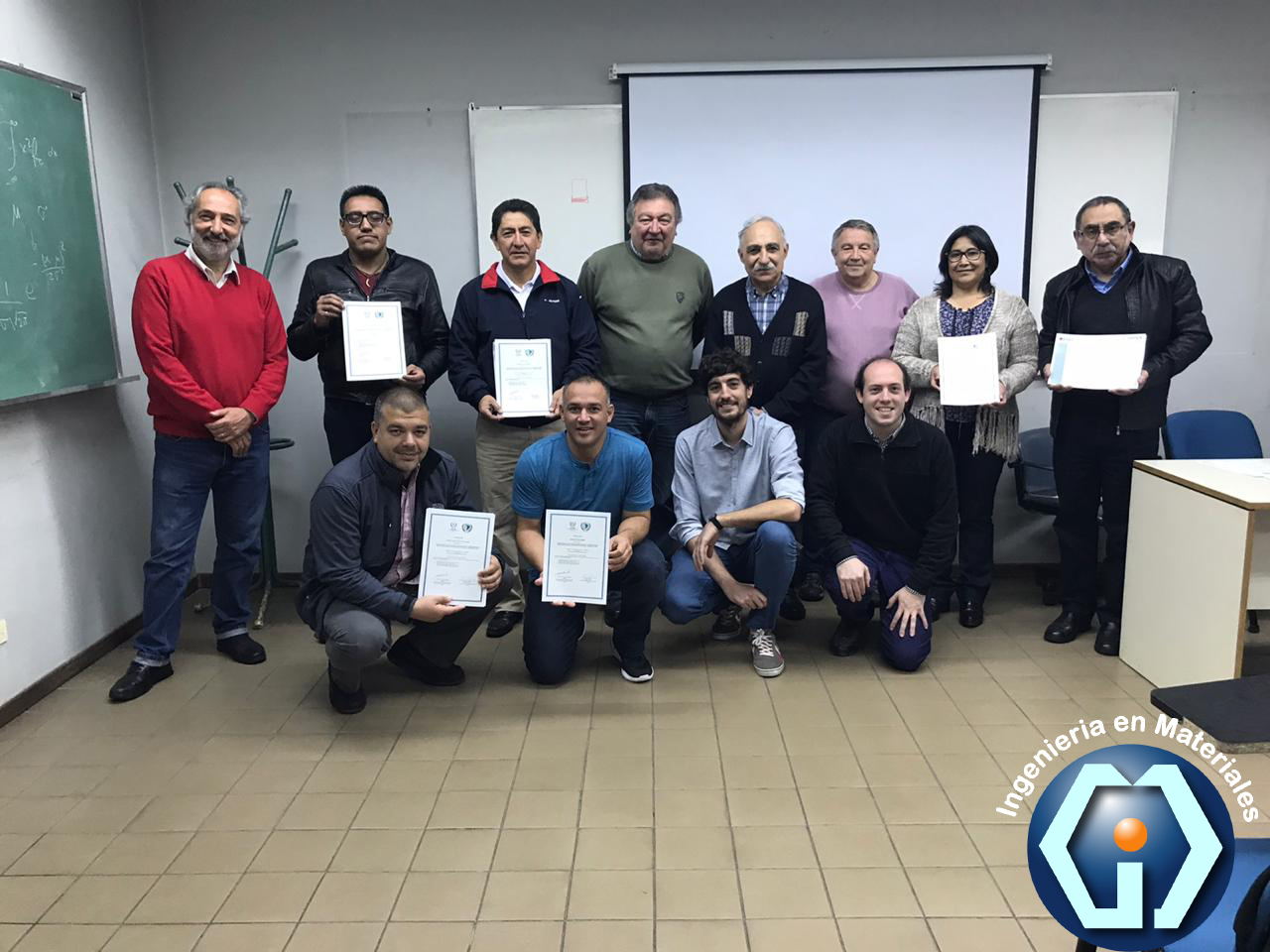 Profesores certificados en Líquidos Penetrantes