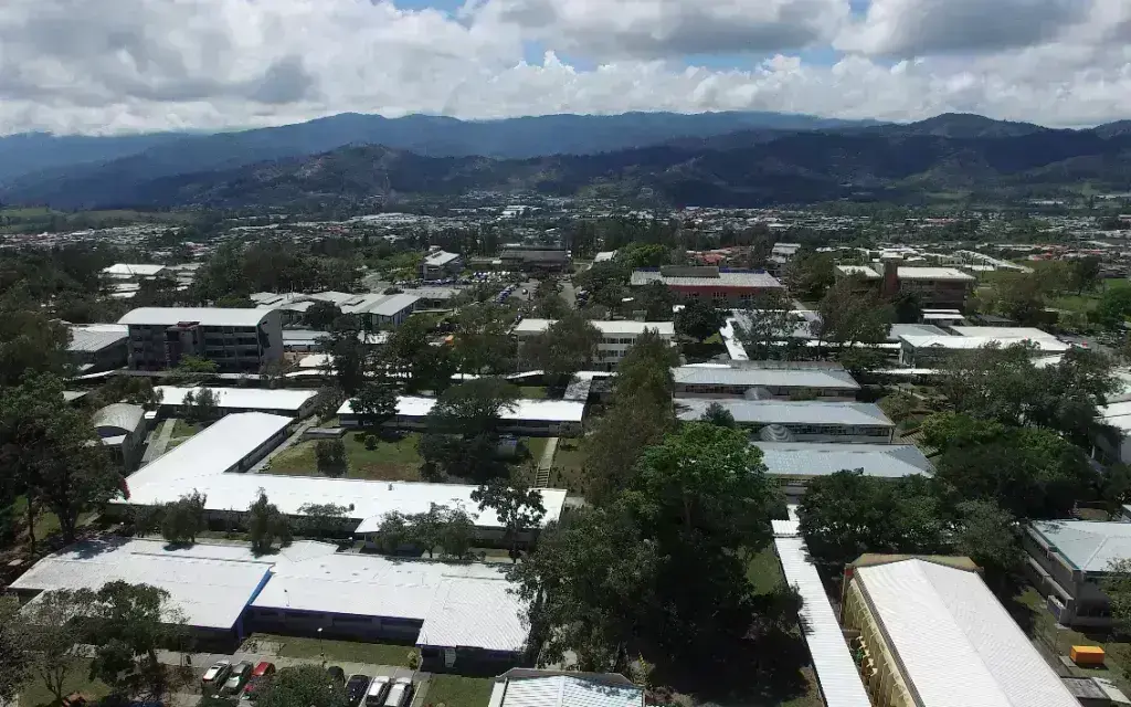 Imagen aérea del TEC