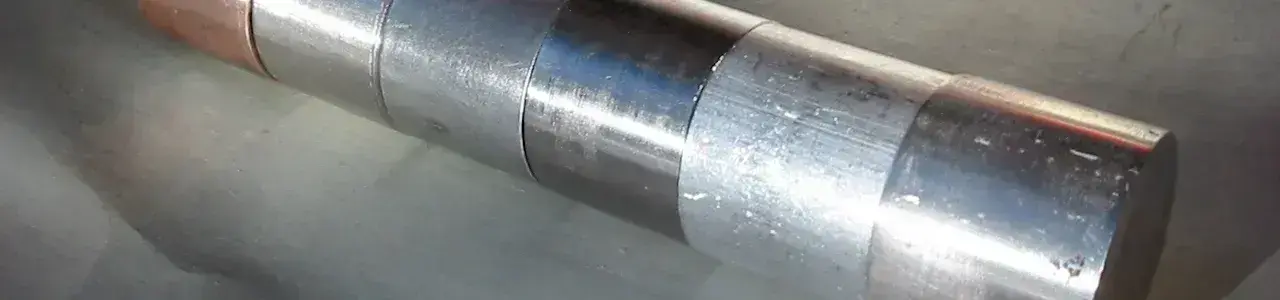 Muestras de metales y aleaciones.